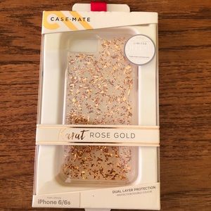 New! Casemate Karat Rose Gold Case iPhone 6/6s/7